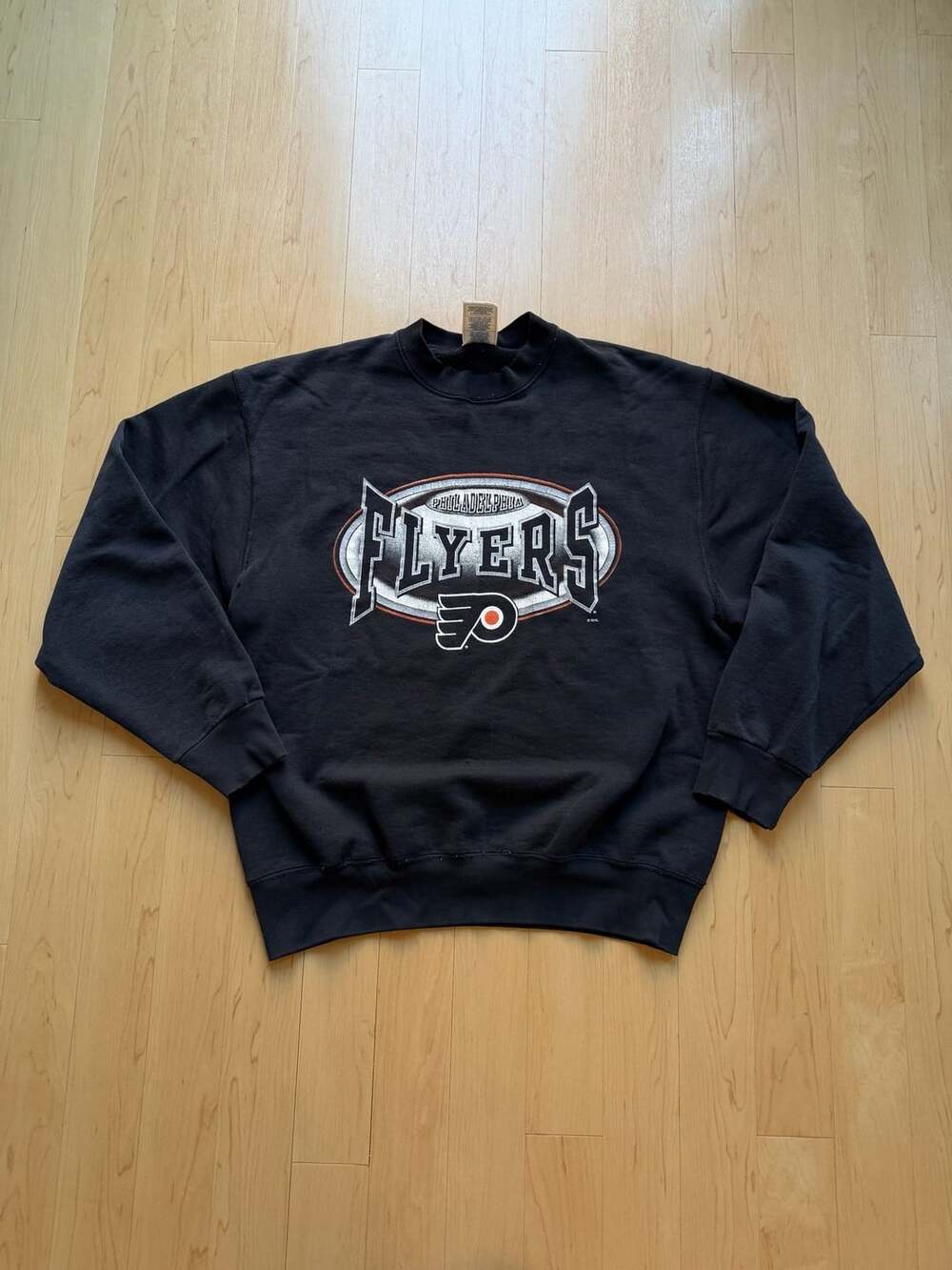 90s Pro Player Philadelphia Flyers Crewneck Sweatshirt